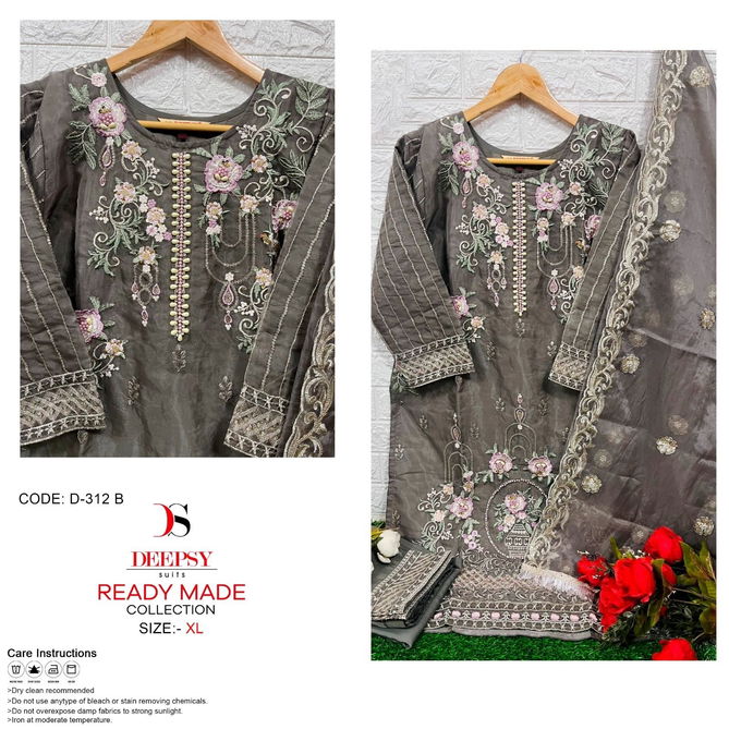 Deepsy 312 Readymade Pakistani Suits Catalog